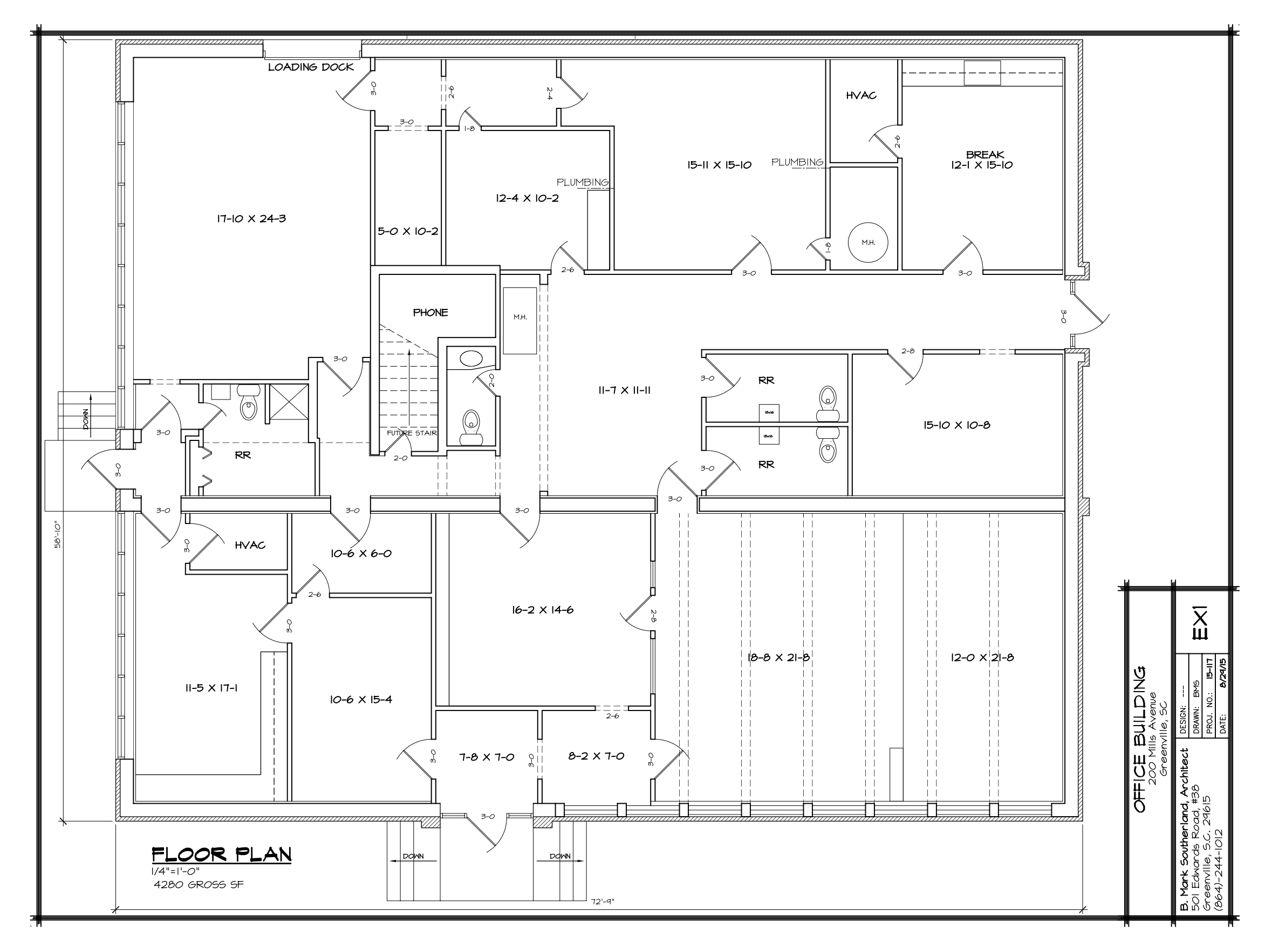 floorplan of 200 Mills Avenue Greenville SC